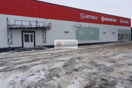 Аренда помещение коммерческого назначения в Волжске,ТЦ с "Магнитом", общая площадь 450 м2,  потолок 5м, большая парковка.